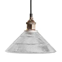 Beliani CURONE - Hanglamp - Koper - Glas
