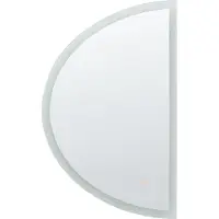 Beliani BEZONS - Wandspiegel - Zilver - Glas