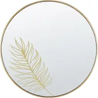 Beliani SAUVIE - Wandspiegel - Goud - MDF