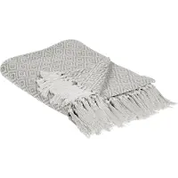 Beliani MITYAL - Plaid - Beige - 125 x 150 cm - Katoen