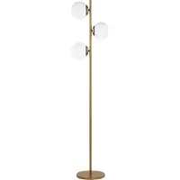 Beliani WADI - Staande lamp - Goud - Metaal