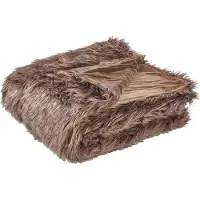 Shumee Plafond, Sprei bontlook bruin 200 x 220 cm DELICE (200 x 220 cm)