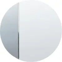 Beliani CHARRON - Wandspiegel - Blauw - 79 x 79 cm - Glas