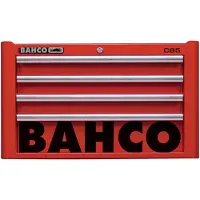 Bahco Opzetkast 'classic' C85 26" met 4 lades | rood | 419 mm x 501 mm x 677 mm - 1485K4RED