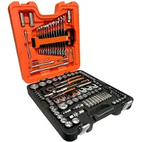 Bahco 1/4' - 3/8' -1/2' Square Drive Doppenset met Combinatie Ratelsleutelset - 137 stuks - S137