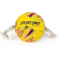 Sportspet Voetbal Met Touw