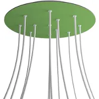 Creative Cables Kror4012f116 Xxl Rose-one Ronde Groene Weide Rozenset