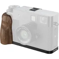 SmallRig 5224 L-Shaped Mount Plate with Wooden Handle for Fujifilm X half Zwart
