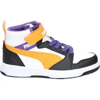 Puma Jongens Sneakers Rebound V6 Mid - Wit - Maat 34