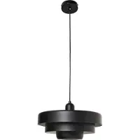 Beliani KOLGA - Hanglamp - Zwart - Metaal