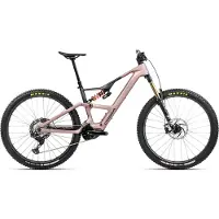 Orbea Rise LT M-Team elektrische full suspension MTB 12S 420 Wh Shimano 85 Nm 29'' Desert Rose 2025 || Maat: S / 150-170 cm