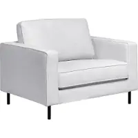 Beliani SAVALEN - Fauteuil - Lichtgrijs - Polyester