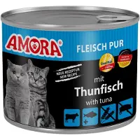 Amora Kattenvoer 6x200g - Tonijn