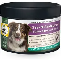 VITALstyle Supplement Hond Pre- & Probiotics Spieren & Gewrichten 200 Gr