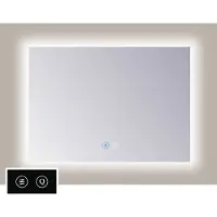 Sanicare Tutti LTA spiegel met verwarming, verlichting rondom en touch bediening 80cm