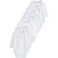 Next Rompertje/body mauve / abrikoos / rosa / wit