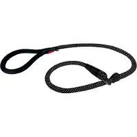 Kong hondenriem retriever touw met stop zwart 1,5 mtr