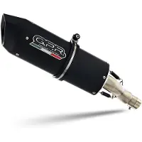 Gpr Exhaust Systems Furore Nero Ktm Adventure 390 2020 E4 Oval Niet Gehomologeerde Slip-on Uitlaatdemper