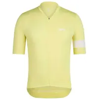 Rapha Core Lightweight Jersey Geel/Wit Herenstrui met korte mouwen || Maat: XL