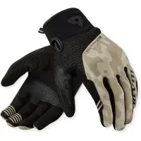 REV'IT! REV’IT! Surge Sand Zwart Handschoenen Maat 2XL