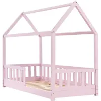 Juskys Kinderbed Marli - 80 x 160 cm - Roze