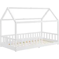 Juskys Kinderbed Marli - 90 x 200 cm - Wit
