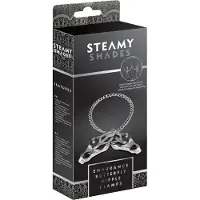 Steamy Shades Butterfly Nipple Clamps
