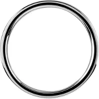 Rimba Massieve ring met ruitvorm, 5,5 cm