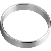 Rimba Brede roestvrijstalen cockring, 4,5 cm