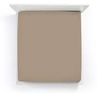 Bella Donna Jersey La Piccola Topperhoeslaken 160x190-200 cm muskaat-0122