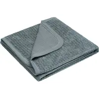 Snoozebaby Deken Ledikant Snoozebaby Zomer Organic 100x150 Dark Green