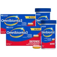 Omnibionta Omnibionta3 Defense | Immuniteit | Vitamine C, D & zink | 3 maanden 2x90 St Tabletten