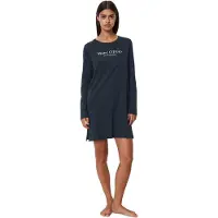 Marc O'Polo Nachthemd ' Mix & Match Cotton ' donkerblauw