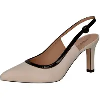 Peter kaiser Slingpumps crème / zwart