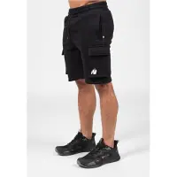 Gorilla wear Cargobroek 'Hudson' zwart / wit