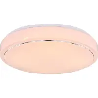 Globo Design plafonniere Kalle Ø 37,5cm wit
