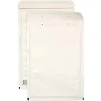 Schäfer Shop Pure Luchtkussenenveloppen, 95 x 165 mm, wit, 200 stuks