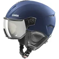 Uvex Skihelm Instinct Visor Navy Mat-53 - 56 cm