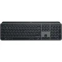 Logitech MX Keys S, draadloos, Bluetooth, schaarkoppeling, QWERTY-indeling, LED-verlichting, grafietkleur