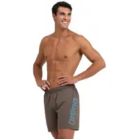 Arena Fundamentals Logo Boxer R Dark Olive-turquoise Size: XXL | Swimming Trunks Outlet | Heren | Groen
