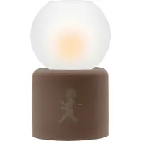Solstickan Design Globe theelichthouder Ø9,5x17 cm Bruin