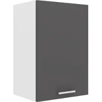VCM Esilo keuken bovenkastje 40 cm 1 deurwit, grijs.