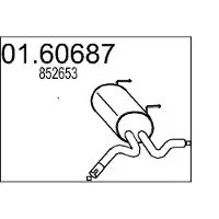 MTS 01.60687 Einddemper