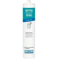 Otto Chemie Ottoseal S50 siliconenkit - 310 ml koker - glashelder - hoogwaardig voor sanitair en beglazing