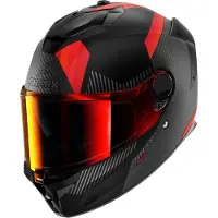 Shark Spartan GT Pro Dokhta Carbon Mat Zwart Rood Integraalhelm Maat XL