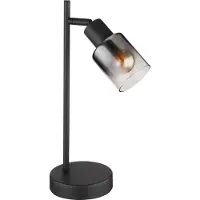 Globo Tafellamp Hubertus Met Smoke Glas