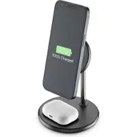 Cellularline Mag Duo 2 In 1 Draadloze Oplader