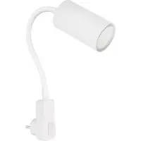 Globo Witte Lamp Robby Stopcontact