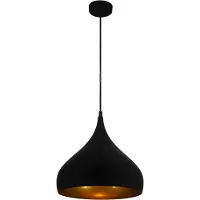 Fantasia RONIN pendel Ø32 E27 zwart/goud
