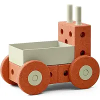 Modu Loopwagen - 3-in-1 - 48x27x44 cm - Burnt Orange/Dusty Green - - OneSize - Loopwagens